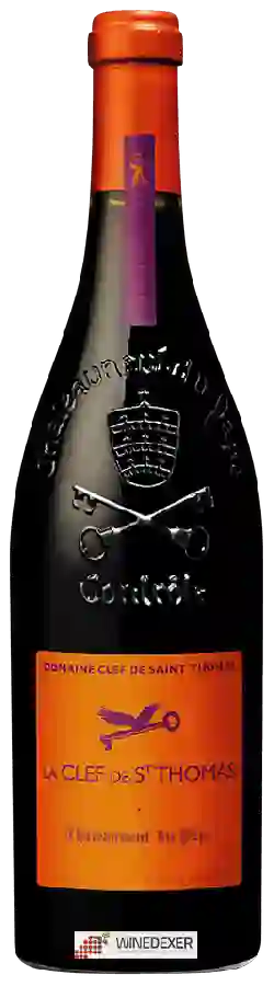 Domaine Clef de Saint Thomas - La Clef de St Thomas Châteauneuf-du-Pape Rouge Domaine Clef de Saint Thomas - La Clef de St Thomas Châteauneuf-du-Pape Rouge