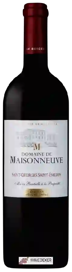 Domaine de Maisonneuve - Saint-Georges-Saint-Émilion Domaine de Maisonneuve - Saint-Georges-Saint-Émilion