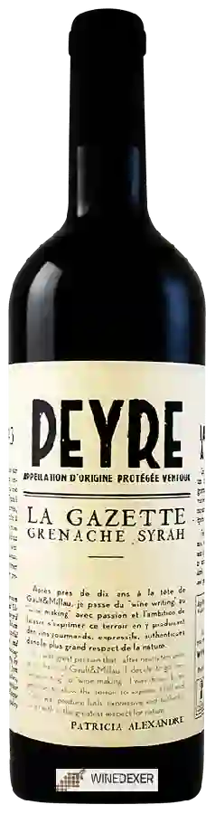 Domaine des Peyre - La Gazette Red Blend