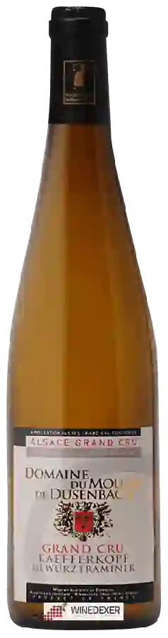 Domaine du Moulin de Dusenbach - Gewürztraminer Alsace Grand Cru 'Kaefferkopf' Domaine du Moulin de Dusenbach - Gewürztraminer Alsace Grand Cru 'Kaefferkopf'