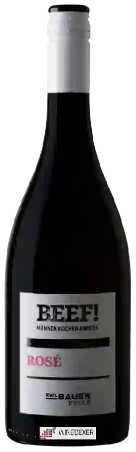 Weingut Emil Bauer & Söhne - Beef! Rosé Weingut Emil Bauer & Söhne - Beef! Rosé