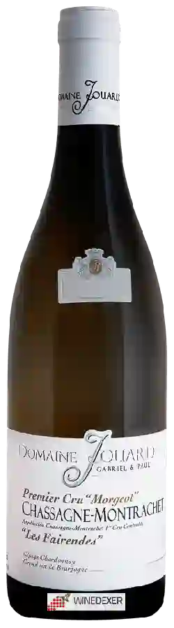 Domaine Gabriel et Paul Jouard - Chassagne-Montrachet 1er Cru 'Morgeot - Les Fairendes' Domaine Gabriel et Paul Jouard - Chassagne-Montrachet 1er Cru 'Morgeot - Les Fairendes'