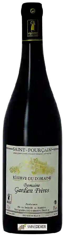 Domaine Gardien Frères - Réserve du Domaine Rouge