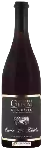 Domaine Grisoni - Cuvée Les Râbles Pinot Noir