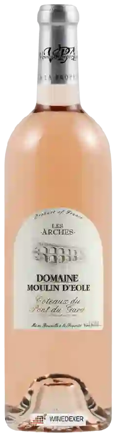 Domaine Haut Moulin d’Eole - Les Arches Coteaux du Pont du Gard Rosé Domaine Haut Moulin d’Eole - Les Arches Coteaux du Pont du Gard Rosé
