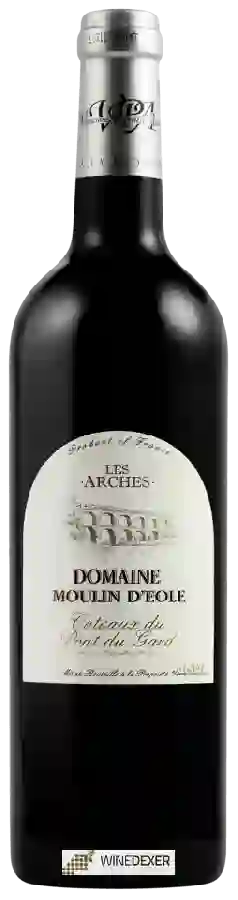 Domaine Haut Moulin d’Eole - Les Arches Coteaux du Pont du Gard Rouge Domaine Haut Moulin d’Eole - Les Arches Coteaux du Pont du Gard Rouge