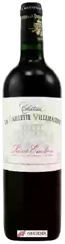 Weingut La Paillette Villemaurine - Saint-&Eacutemilion