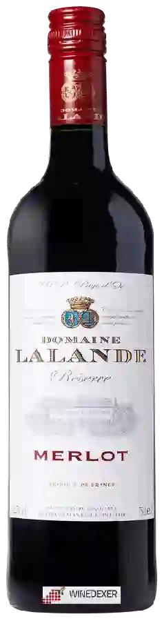 Domaine Lalande - Réserve Merlot Domaine Lalande - Réserve Merlot