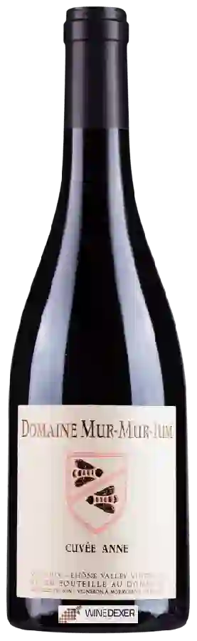 Domaine Le Mur-Mur-Ium - Cuvée Anne Rhone Valley Vineyard Domaine Le Mur-Mur-Ium - Cuvée Anne Rhone Valley Vineyard