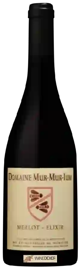 Domaine Le Mur-Mur-Ium - Merlot - Elixir Domaine Le Mur-Mur-Ium - Merlot - Elixir