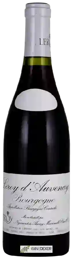 Weingut Leroy - Bourgogne Leroy d'Auvenay Weingut Leroy - Bourgogne Leroy d'Auvenay