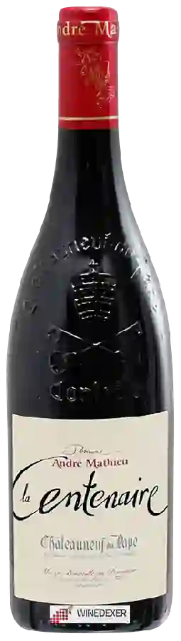 Domaine André Mathieu - The Centenary (La Centenaire) Châteauneuf-du-Pape Domaine André Mathieu - The Centenary (La Centenaire) Châteauneuf-du-Pape