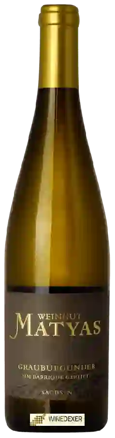 Weingut Matyas - Grauburgunder Im Barrique Gereift Weingut Matyas - Grauburgunder Im Barrique Gereift