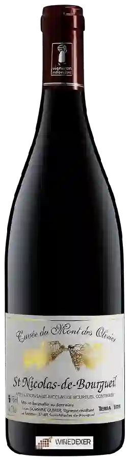 Domaine Olivier - Cuvée du Mont des Olivier Saint-Nicolas-de-Bourgueil Domaine Olivier - Cuvée du Mont des Olivier Saint-Nicolas-de-Bourgueil