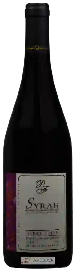 Domaine Pierre Finon - Syrah Domaine Pierre Finon - Syrah