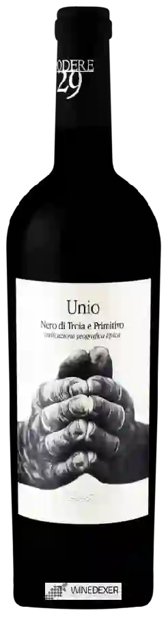 Weingut Podere 29 - Unio Nero di Troia - Primitivo Weingut Podere 29 - Unio Nero di Troia - Primitivo