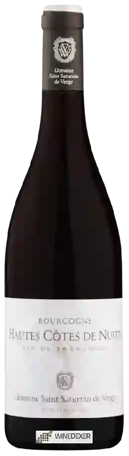 Domaine Saint Saturnin de Vergy - Bourgogne Hautes-Côtes de Nuits Burgundy Pinot Noir Domaine Saint Saturnin de Vergy - Bourgogne Hautes-Côtes de Nuits Burgundy Pinot Noir