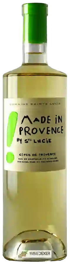 Domaine Sainte Lucie - Made in Provence Premium Blanc Domaine Sainte Lucie - Made in Provence Premium Blanc