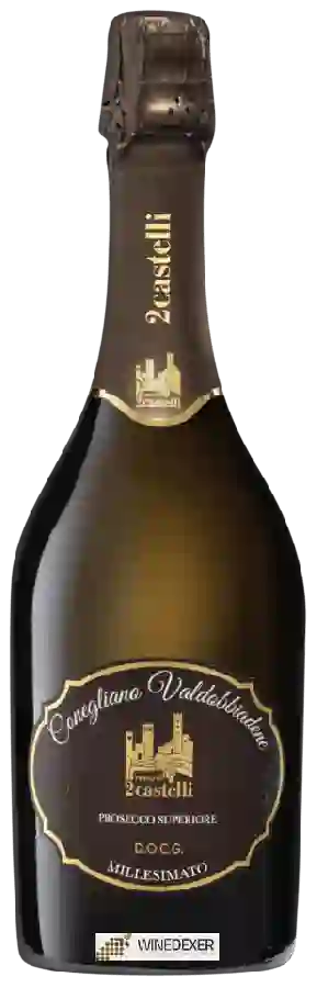 Weingut Tenuta 2Castelli - Conegliano Valdobbiadene Prosecco Superiore Dry Millesimato Weingut Tenuta 2Castelli - Conegliano Valdobbiadene Prosecco Superiore Dry Millesimato