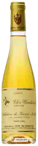 Domaine Zind Humbrecht - Pinot Gris Alsace Clos Windsbuhl Sélection De Grains Nobles
