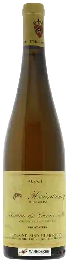 Domaine Zind Humbrecht - Pinot Gris Alsace Heimbourg Sélection de Grains Nobles Domaine Zind Humbrecht - Pinot Gris Alsace Heimbourg Sélection de Grains Nobles