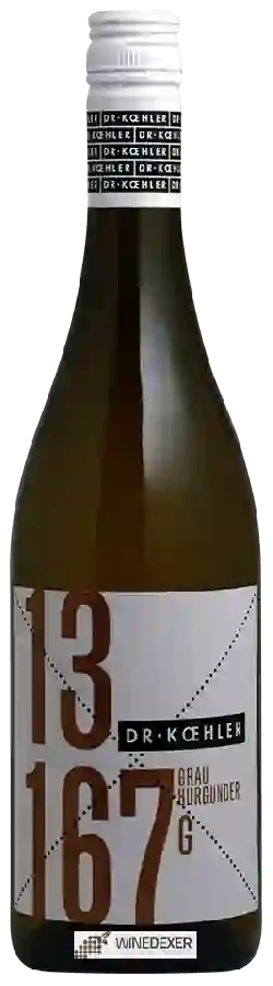 Weingut Dr. Koehler - 13 167 Grauburgunder Weingut Dr. Koehler - 13 167 Grauburgunder