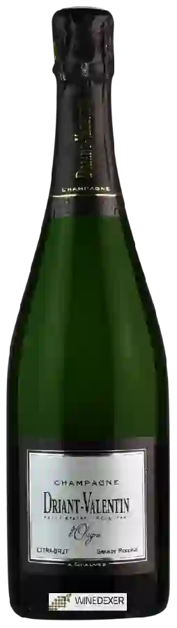 Weingut Driant Valentin - L'Origine Grande Réserve Extra Brut Champagne Weingut Driant Valentin - L'Origine Grande Réserve Extra Brut Champagne