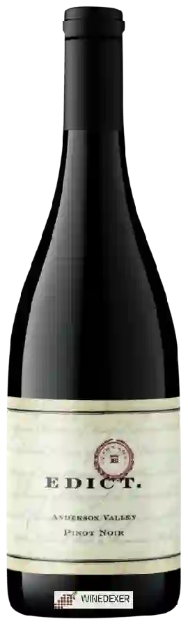 Weingut Edict - Anderson Valley Pinot Noir
