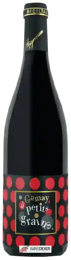 Weingut Emmanuel Fellot Vigneron - Gamay à Petits Grains Weingut Emmanuel Fellot Vigneron - Gamay à Petits Grains