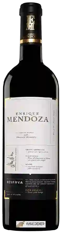 Weingut Enrique Mendoza - Cabernet Sauvignon - Shiraz Reserva Weingut Enrique Mendoza - Cabernet Sauvignon - Shiraz Reserva