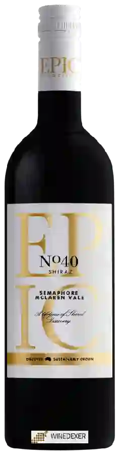 Weingut Epic Negociants - No. 40 Semaphore Shiraz Weingut Epic Negociants - No. 40 Semaphore Shiraz