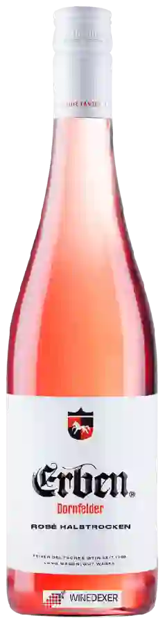 Weingut Erben - Dornfelder Halbtrocken Rosé