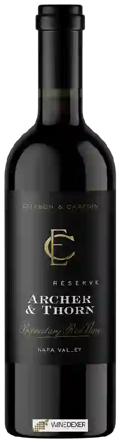 Weingut Erikson & Caradin - Archer & Thorn Reserve Proprietary Red
