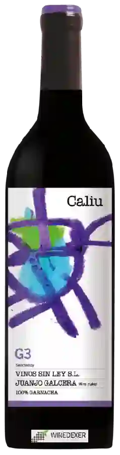 Weingut Vinos Sin Ley - Caliu G3 Garnacha Weingut Vinos Sin Ley - Caliu G3 Garnacha