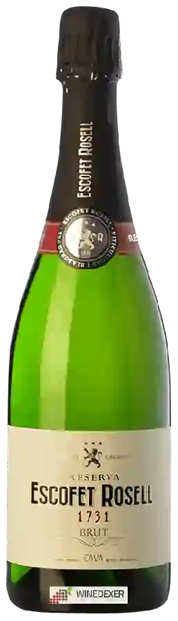 Weingut Escofet Rosell - Cava 1731 Brut Reserva Weingut Escofet Rosell - Cava 1731 Brut Reserva