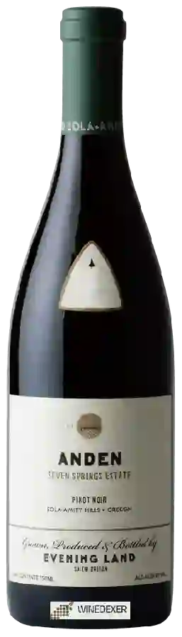 Weingut Evening Land - Anden Seven Springs Estate Pinot Noir Weingut Evening Land - Anden Seven Springs Estate Pinot Noir