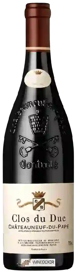 Weingut Frédéric & Daniel Brunier - Clos du Duc Châteauneuf-du-Pape Weingut Frédéric & Daniel Brunier - Clos du Duc Châteauneuf-du-Pape