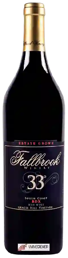 Weingut Fallbrook - Gracie Hill Vineyard 33°N BDX Red Blend