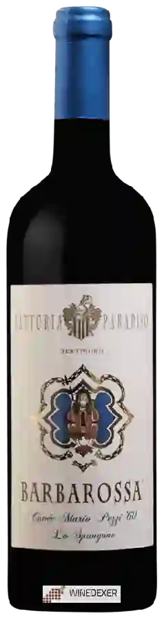 Weingut Fattoria Paradiso - Cuvée Mario Pezzi 60 La Spungone Barbarossa Weingut Fattoria Paradiso - Cuvée Mario Pezzi 60 La Spungone Barbarossa