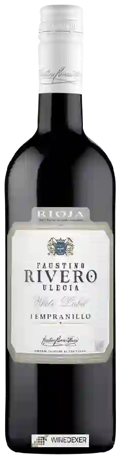 Weingut Faustino Rivero Ulecia - White Label Rioja Tempranillo Weingut Faustino Rivero Ulecia - White Label Rioja Tempranillo