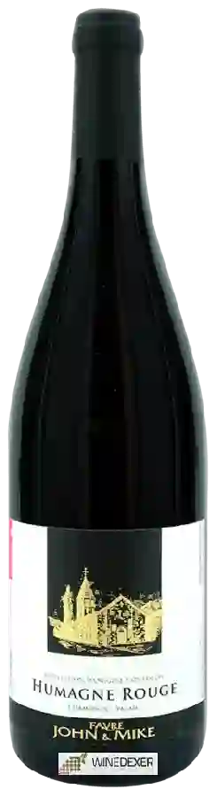 Weingut Favre John & Mike - Humagne Rouge Weingut Favre John & Mike - Humagne Rouge