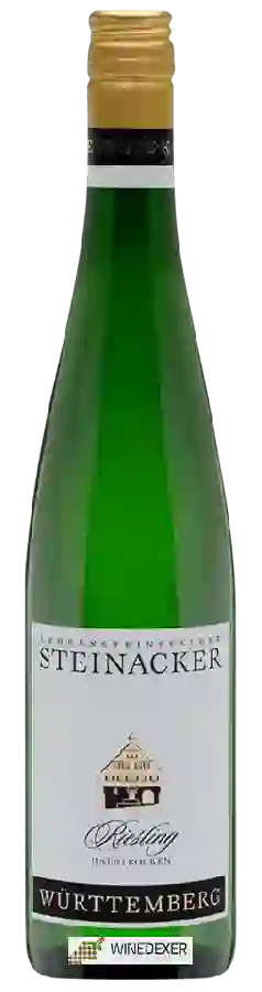 Weingut Felsengartenkellerei Besigheim - Lehrensteinsfelder Steinacker Riesling Halbtrocken Weingut Felsengartenkellerei Besigheim - Lehrensteinsfelder Steinacker Riesling Halbtrocken
