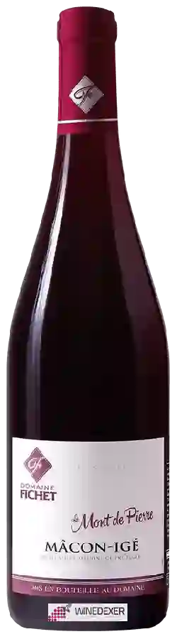 Domaine Fichet - Mâcon-Igé 'Le Mont de Pierre' Domaine Fichet - Mâcon-Igé 'Le Mont de Pierre'