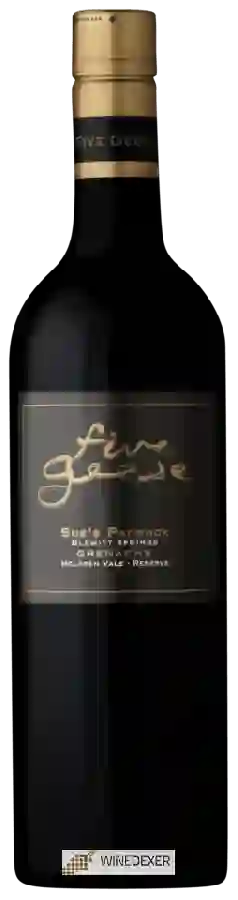 Weingut Five Geese - Blewitt Springs Sue's Paddock Reserve Grenache Weingut Five Geese - Blewitt Springs Sue's Paddock Reserve Grenache