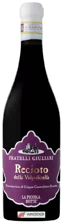 Weingut Fratelli Giuliari - La Piccola Botte Recioto della Valpolicella Weingut Fratelli Giuliari - La Piccola Botte Recioto della Valpolicella