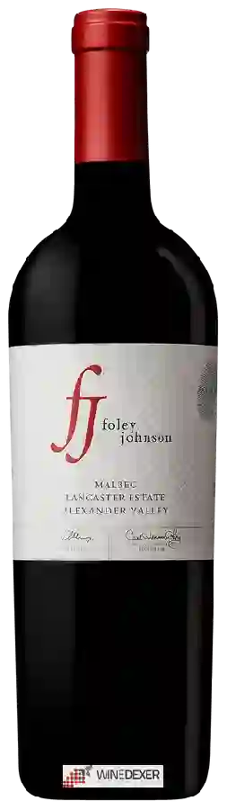 Weingut Foley Johnson - Handmade Lancaster Estate Malbec Weingut Foley Johnson - Handmade Lancaster Estate Malbec