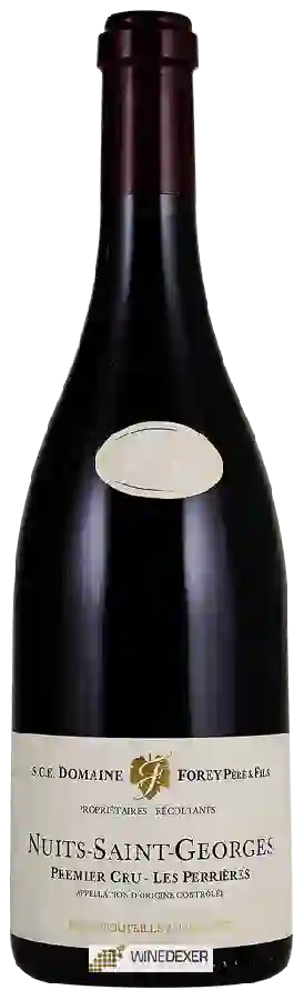 Domaine Forey Père & Fils - Les Perrières Nuits-Saint-Georges 1er Cru Domaine Forey Père & Fils - Les Perrières Nuits-Saint-Georges 1er Cru