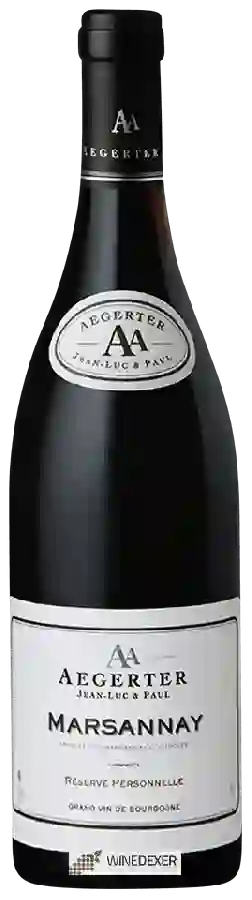 Weingut Aegerter - Réserve Personnelle Marsannay Weingut Aegerter - Réserve Personnelle Marsannay