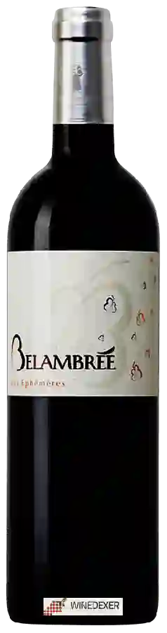 Domaine Belambrée - Les Ephémères Rouge Domaine Belambrée - Les Ephémères Rouge