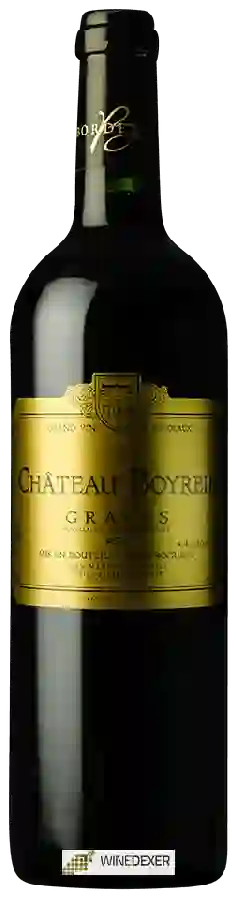 Château Boyrein - Graves Rouge Château Boyrein - Graves Rouge